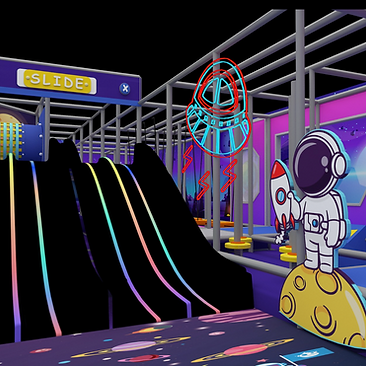 Galaxy Zone indoor playground and family entertainment center in Oakville, CT